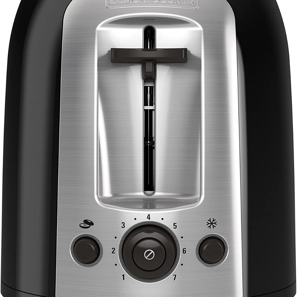 BLACK+DECKER 2-Slice Extra-Wide Slots Toaster - Picture 4 of 9